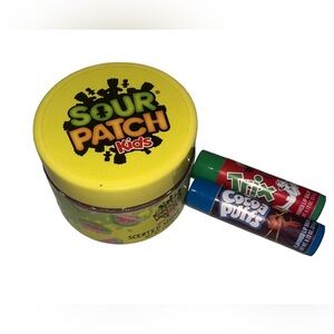 Sweet-Themed Sugar Scrub & Flavored Lip Balm Bundle